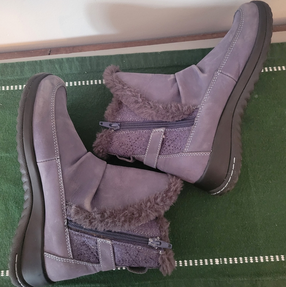 Jambu Womens Sycamore Snow Boots Size 8 Blue Water Resistant Nubuck Upper - Picture 10 of 12